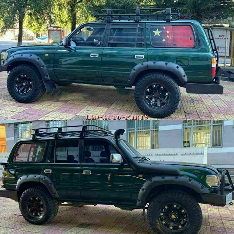 6p for Land Cruiser lc80 fj80 1991-1997 Fender Flares Wheel Arches Wide Body Kit