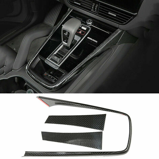 for Porsche for Cayenne 2019-2023 Inner Console Gear Shift Box Moulding Trim Covers
