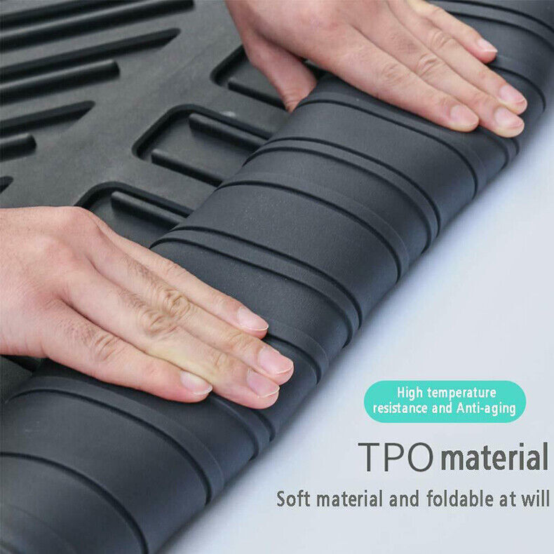 For for Hyundai for Elantra 2021-23 Cargo Liner Trunk Floor Mat Waterproof Pad Tray Trim