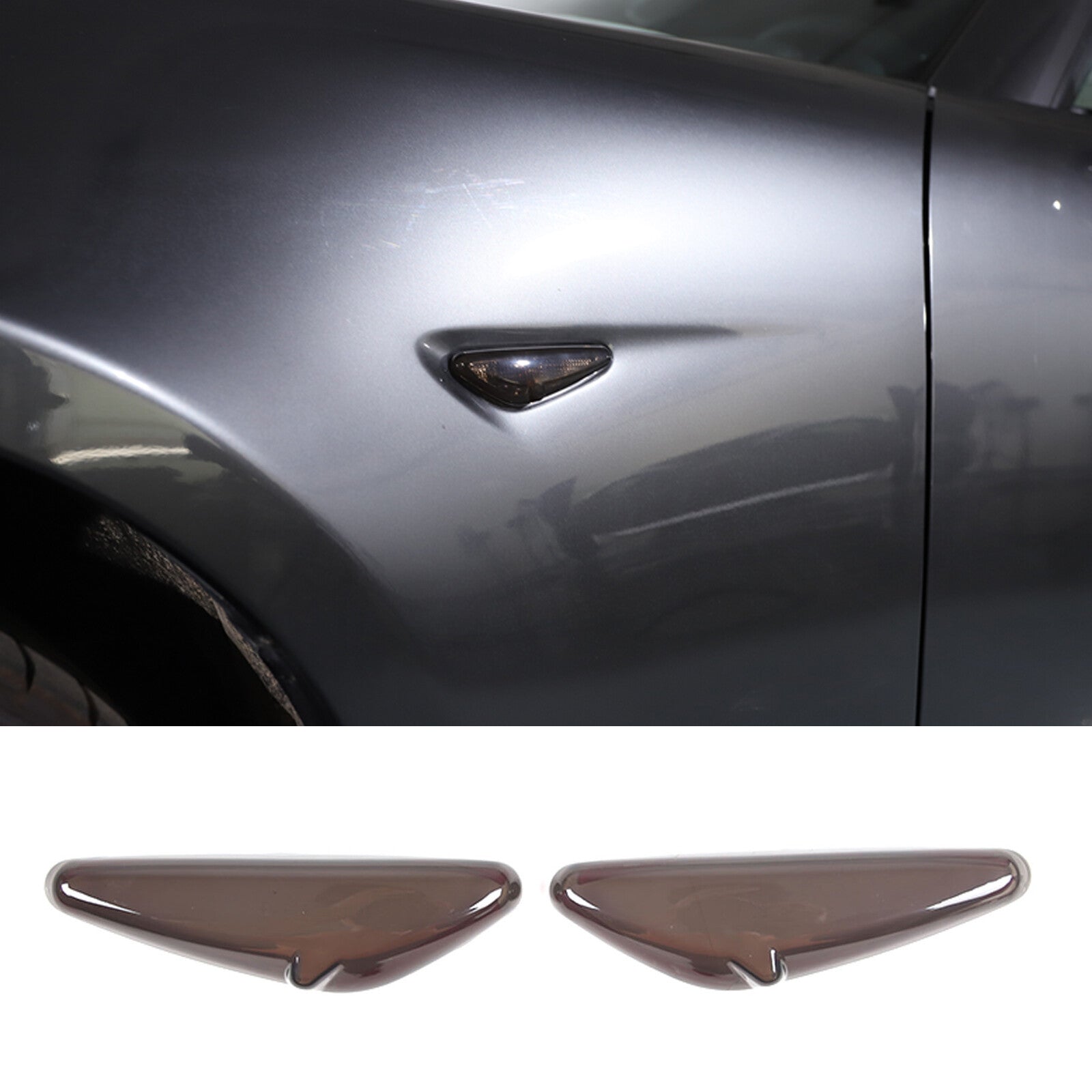 Carbon fiber ABS dashboard display cover trim for Mercedes-Benz C-Class W204 2011-2013