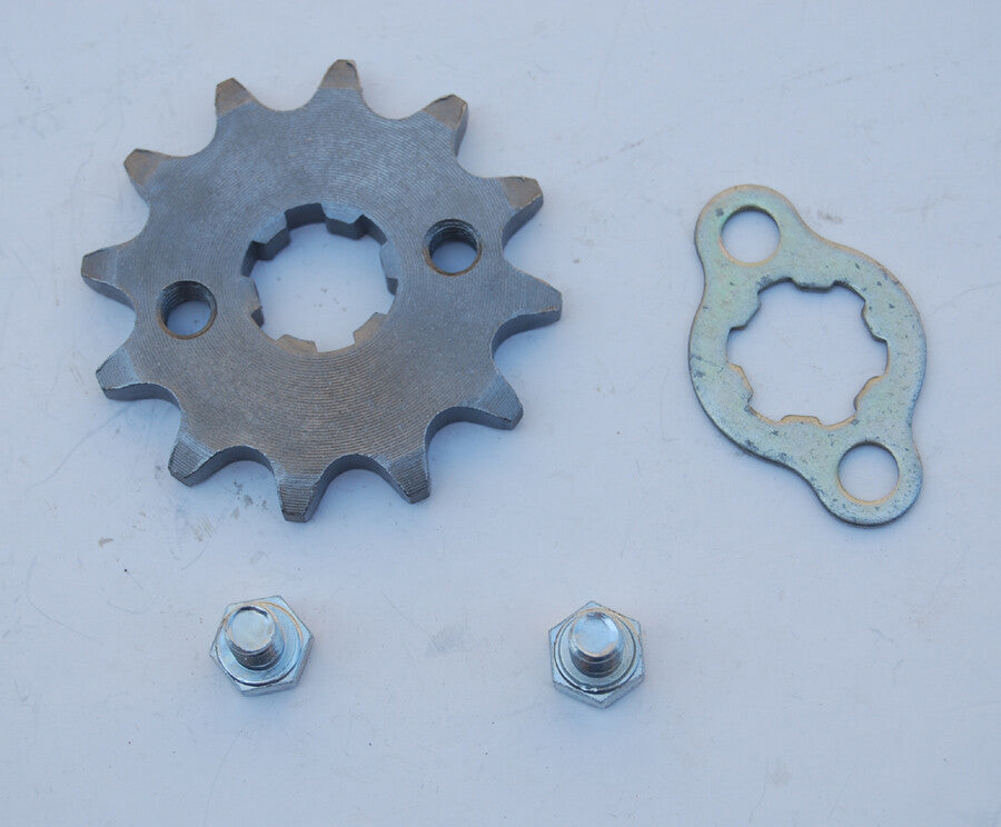 520 20MM 12T Front Engine Sprocket Pit Dirt Bikes ATV Quad Go Kart Motorcycles