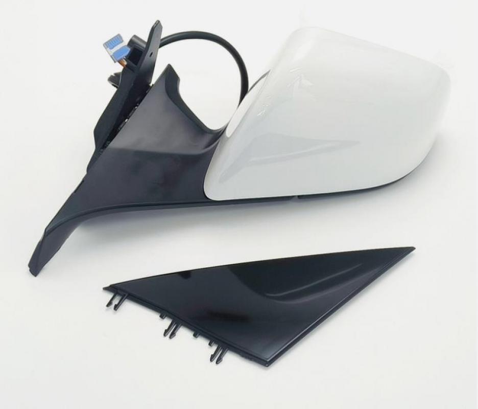 White Left Side Mirror With Anti-Glare for Tesla for Model Y 2020-2023 1594111-00-C