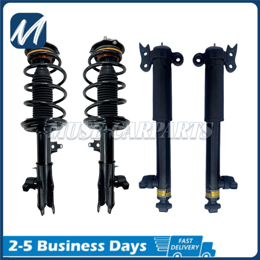 2-Piece Front Shock Strut Spring Assist Kit for 2010-2016 for Porsche for Panamera 970 with PASM