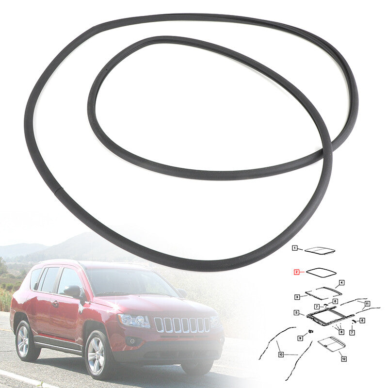 5183172AC Sunroof Glass Seal For 2007-2018 for Dodge Journey for Jeep Patriot US STOCK