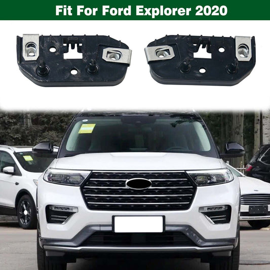 1Pair Front Bumper Brackets Retainer Support Holder Fit for Ford Explorer 2020