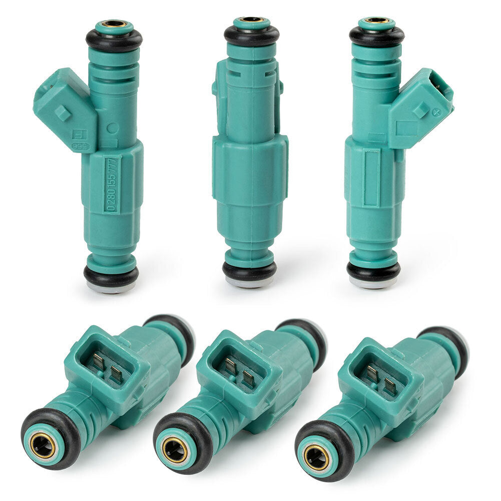 6PCS 0280155777 Fuel Injector for Holden Commodore VL Group A VG ute VS VT VTI