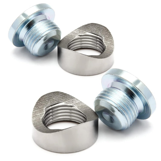 M18X1.5 Bung and Plug Recessed Style 2 Bungs/2 Plug Recessed Accessories Bungs