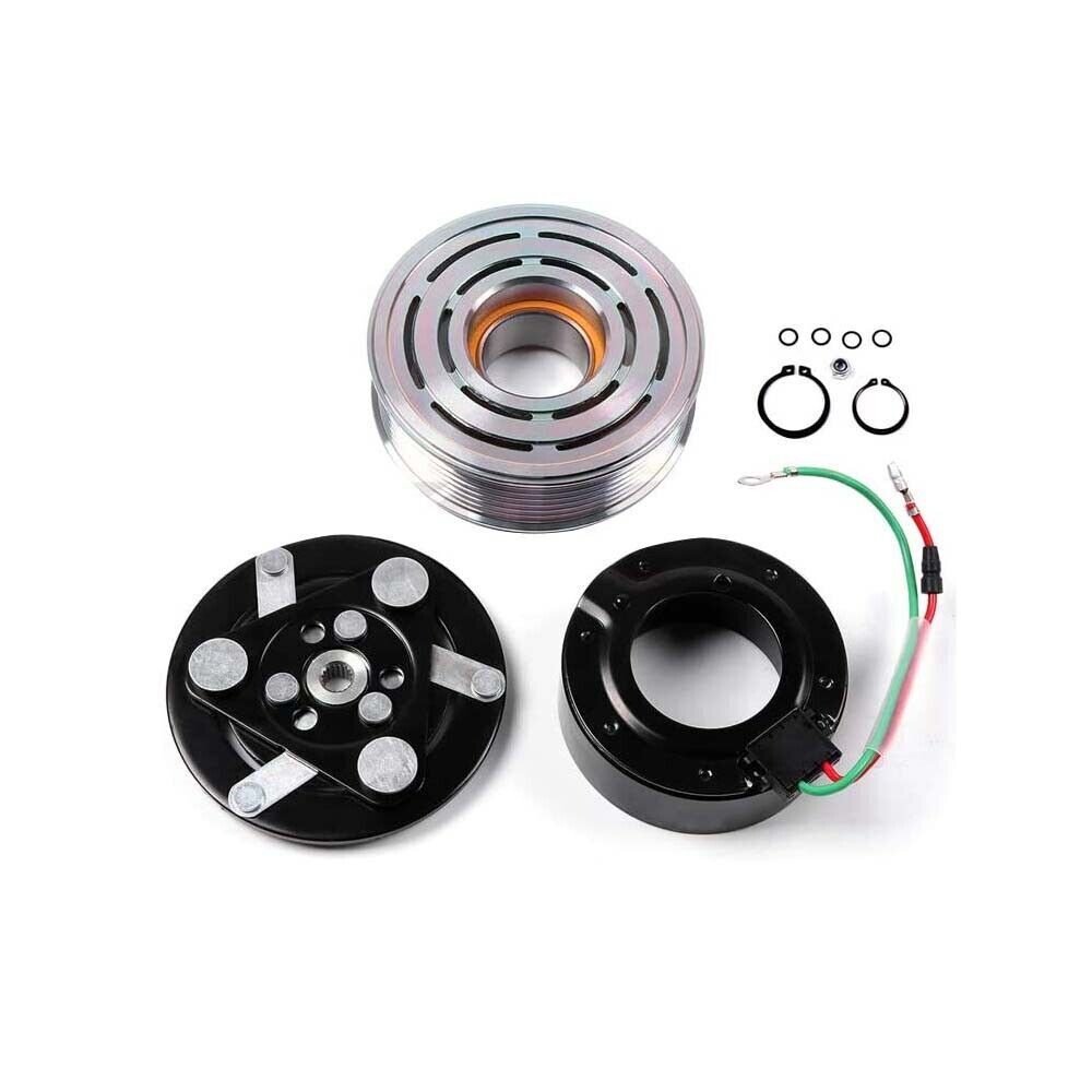 AC compressor clutch assembly repair kit with pulley for Honda CRV 2007-2014