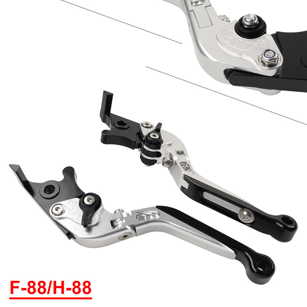 for Kawasaki ZX1400/ZX14R/ZZR1400 06-17 Folding Extendable Brake Clutch Levers