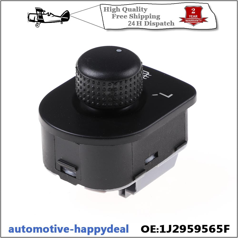 for VW ELECTRIC DOOR MIRROR KNOB SWITCH CONTROL UNIT FRONT RIGHT
