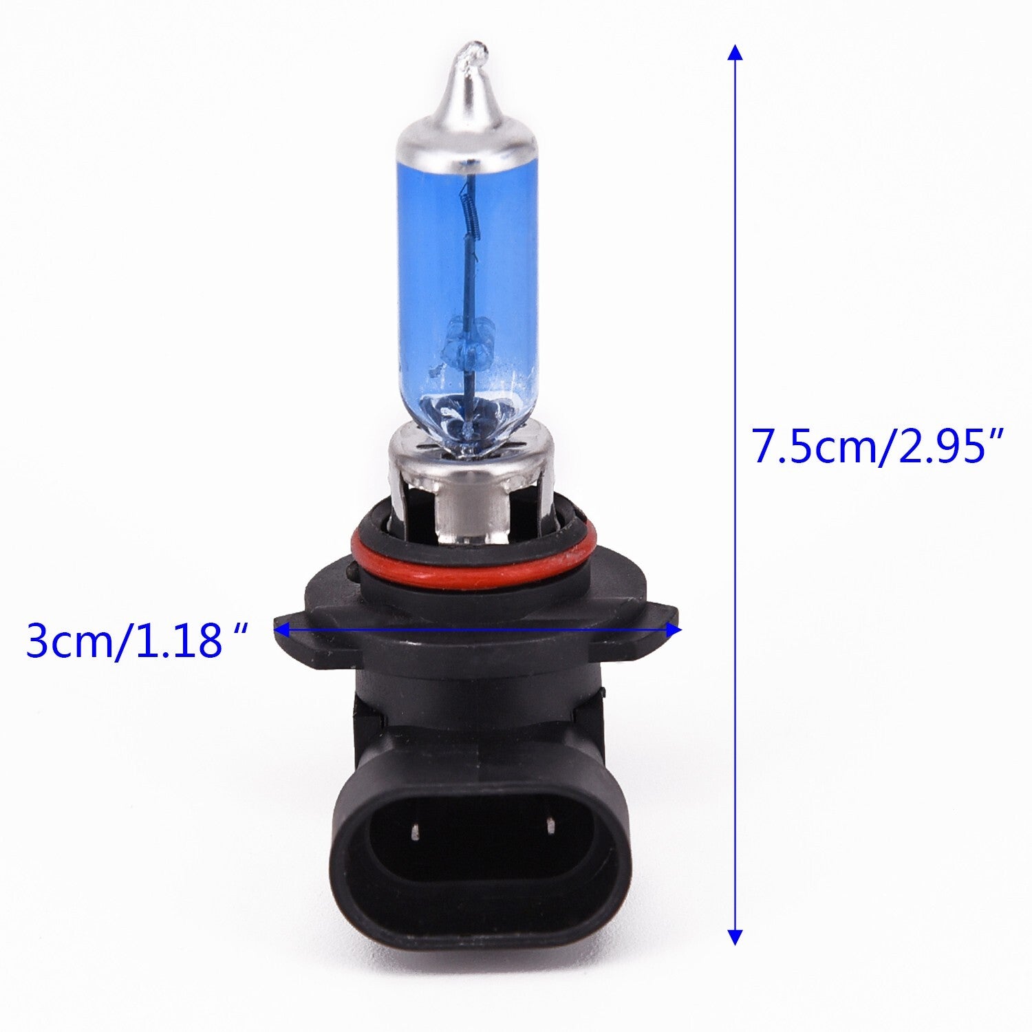 1 Pcs Car Headlight Bulb 9005 HB3 100W White Bright Halogen Light Lamp 12V 6000K