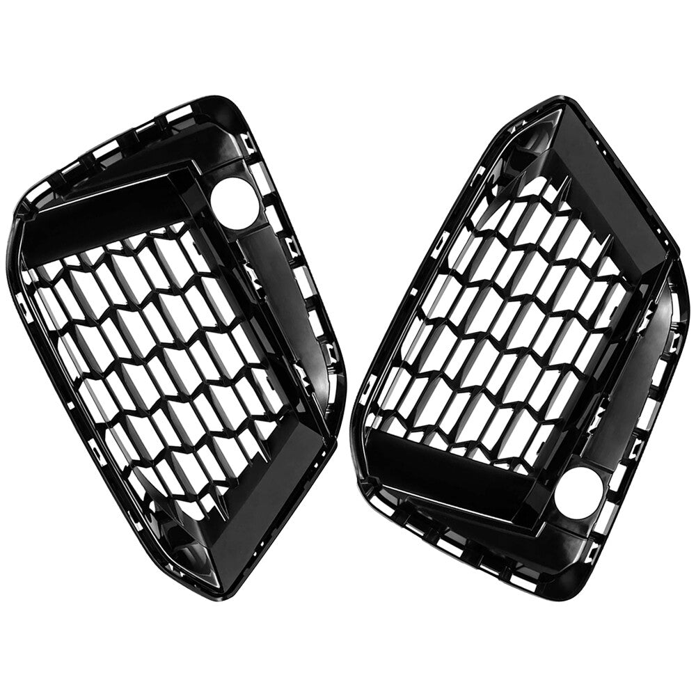 Pair Front Lower Bumper Cover Grille For 2021-2023 5 Series G30 / G31 M-Sport