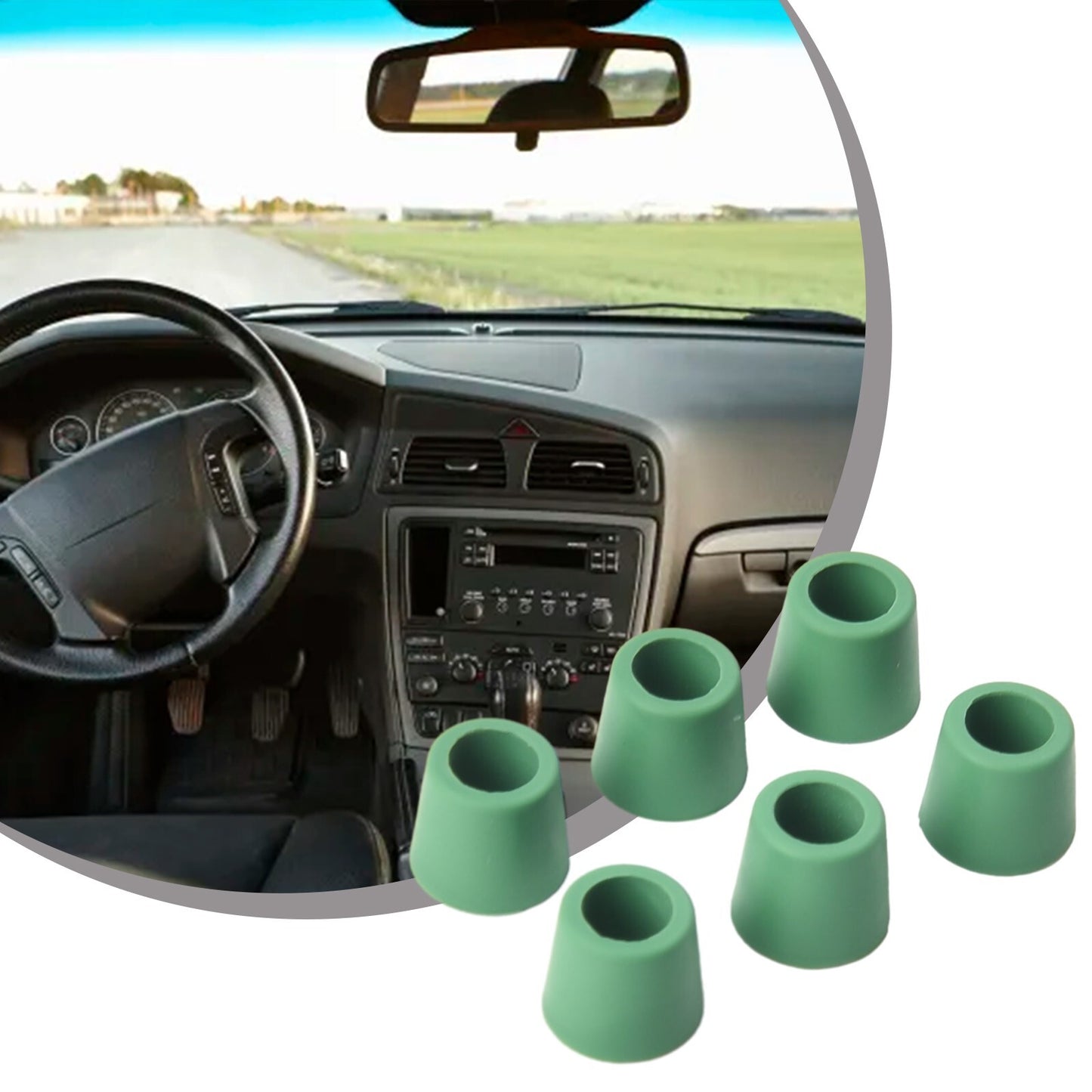 Wear Resistant Rubber Sealing Orings 50pcs Automotive AC A/C System O ring Kit