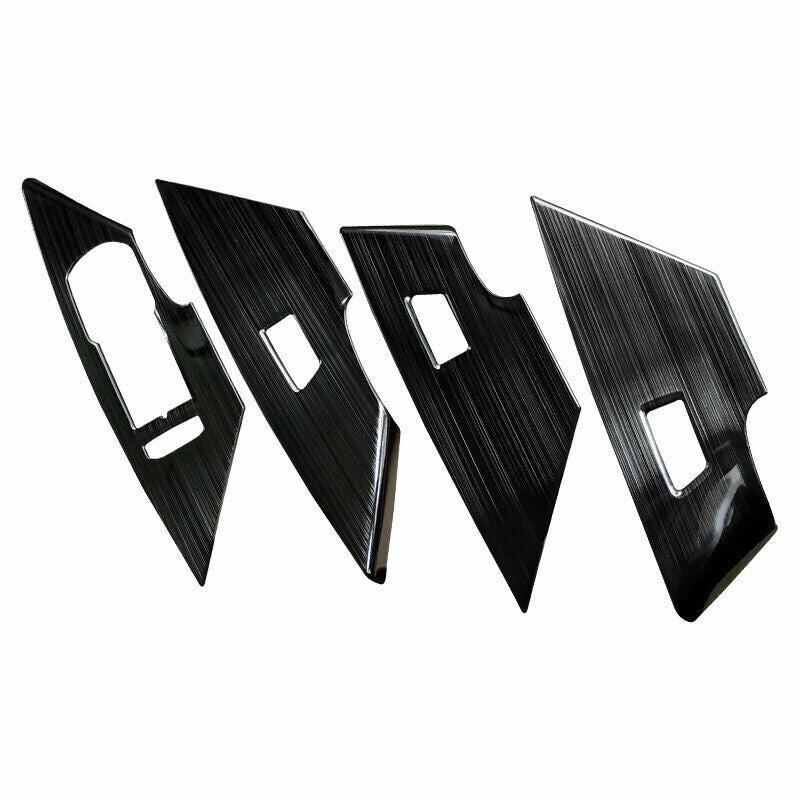for Volkswagen for Jetta Mk7 2019-2022 Steel Black Door Armrest Window Lifter Trim