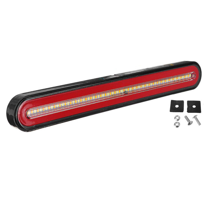 Truck trailer mobile brake turn signal driver stop taillight 24V 126LED light