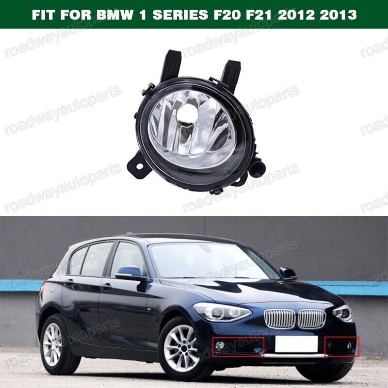 1Pcs Clear Left Bumper Driving Fog Light Lamp for BMW 1 Series F20 F21 2012 2013