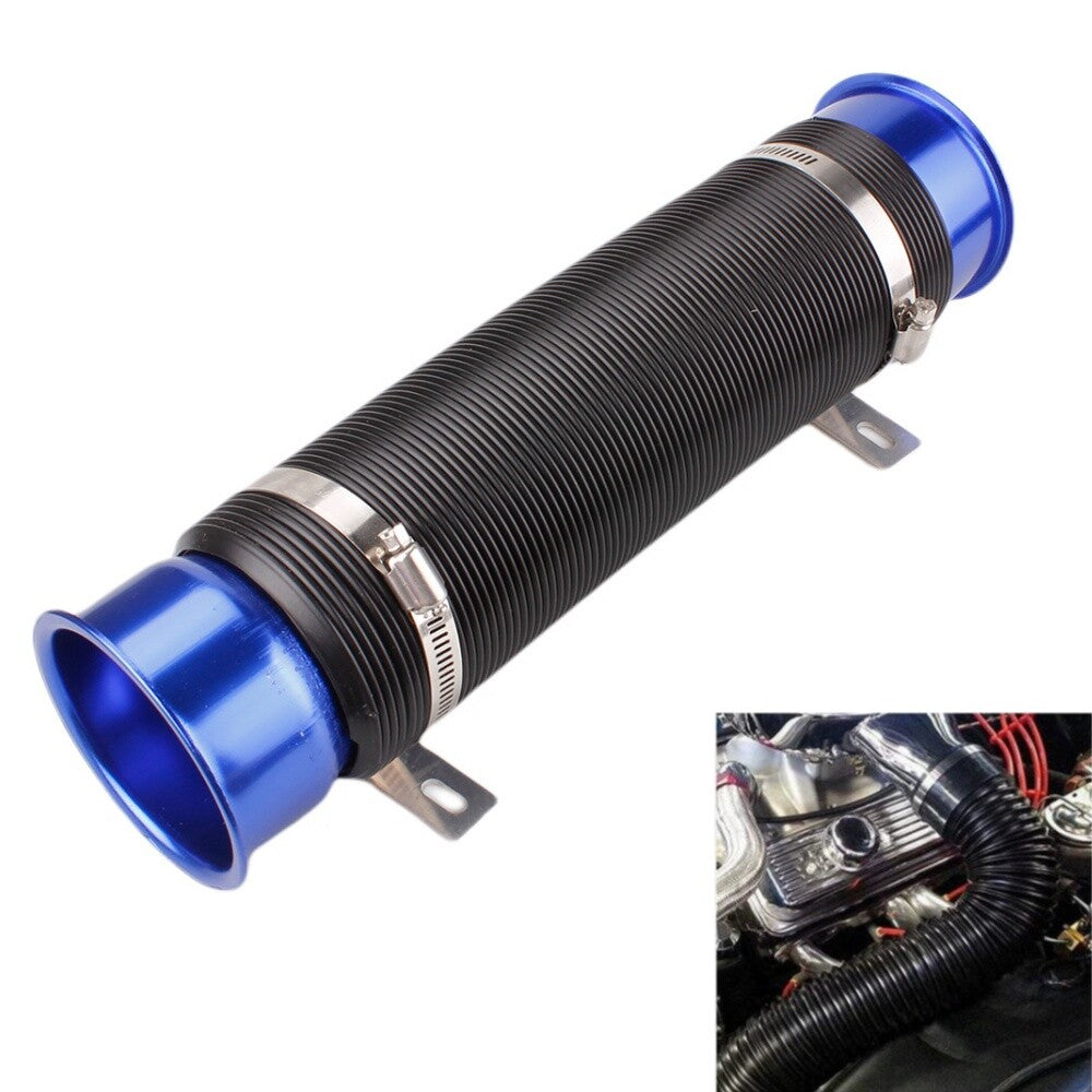 3 Universal SUV Car Turbo Multi Flexible Air Intake Pipe Tube Intake Inlet Hose