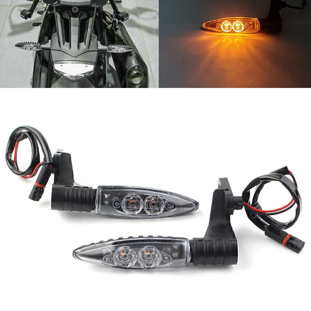 LED Amber LED Rear Turning Signal Blinker Light for BMW F650GS F700GS F800GS ABS