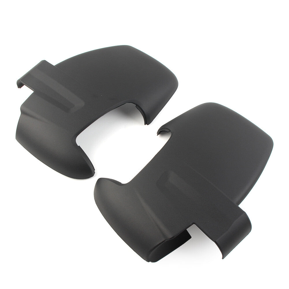 1 Pair Door Wing Mirror Cover Casing for Ford Transit MK8 2014-2021