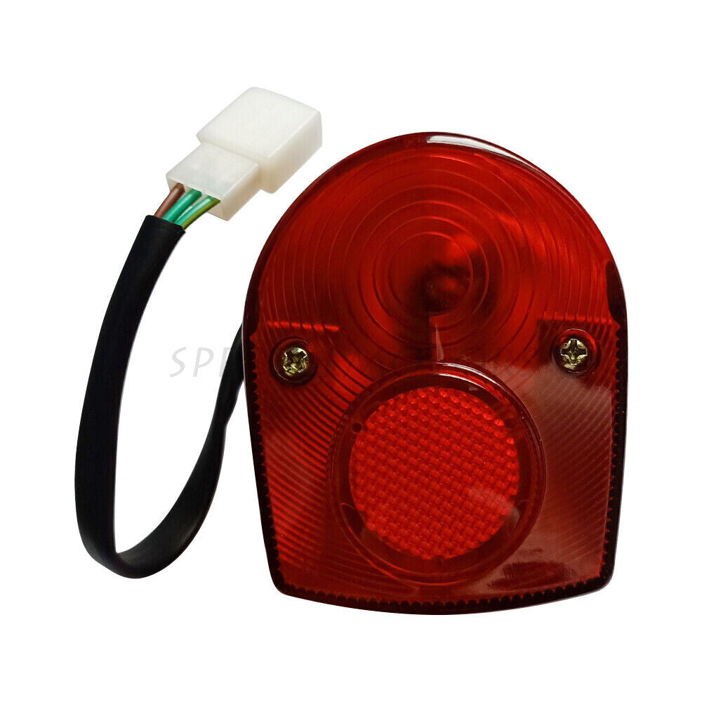 Fits for Honda CT70 Z50 SL 90 Rear Red Rear Brake Tail Light Lamp LED 33700-074-671