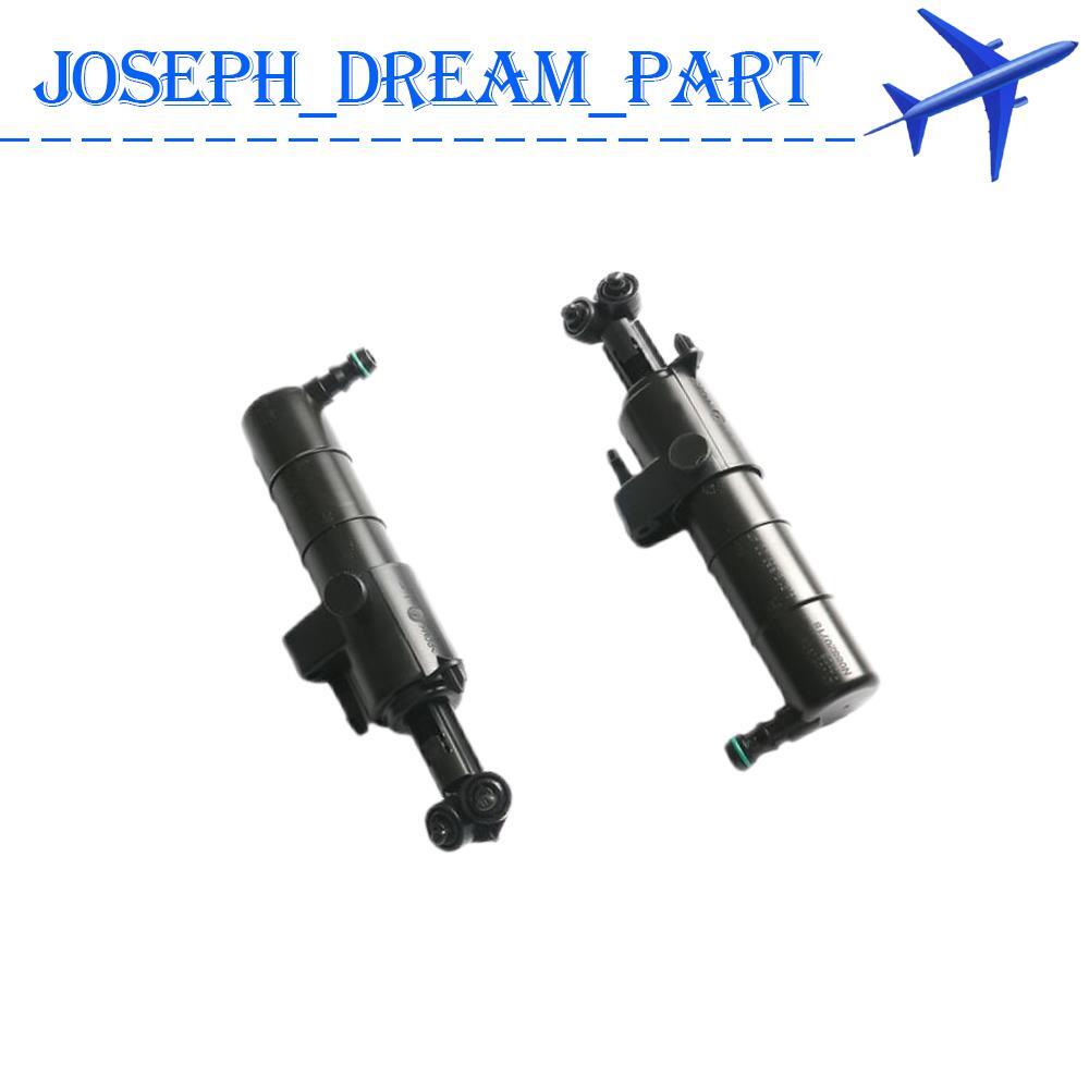 1 Pair Fits for Mercedes W204 C-Class 2008-2010 Headlight Washer Nozzle Left Right