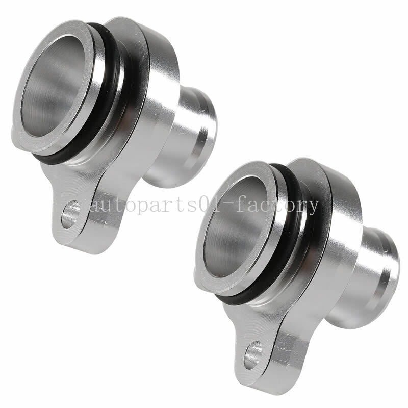 11537544638 2Pcs Aluminum Water Hose Connector for BMW 335i 335xi