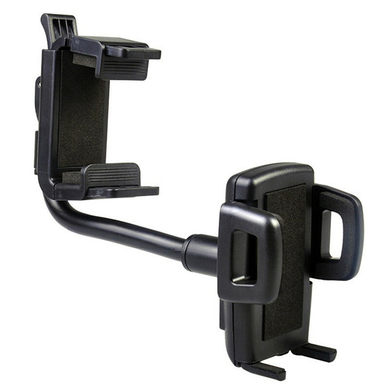 Car Rearview Mirror Clip MobilePhone Holder Rotation Fixing Degree Mount Bracket
