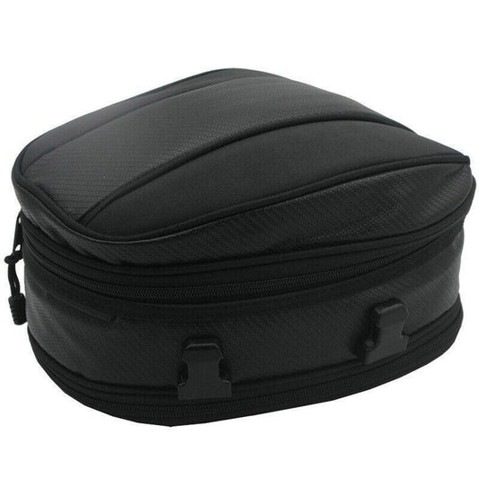 Motorcycle waterproof saddle bag, motorcycle tail bag, expandable backpack