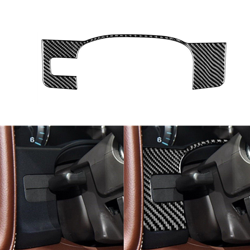 Carbon Fiber Below Speedometer Surround Trim For Silverado for GMC for SIERRA 2014-2018
