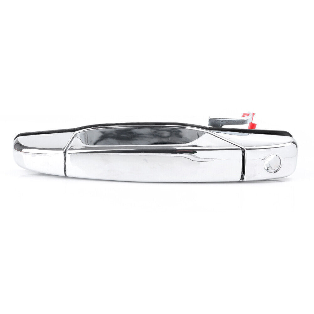for Chevy for GMC Silverado 2007-2013 Front Driver Exterior Door Handle Bar Chrome