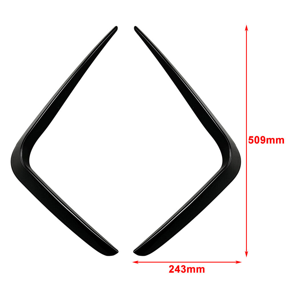 Front Bumper Lip Spoiler for BMW 4 Series G22 G23 G26 M Sport 2020-2023 22
