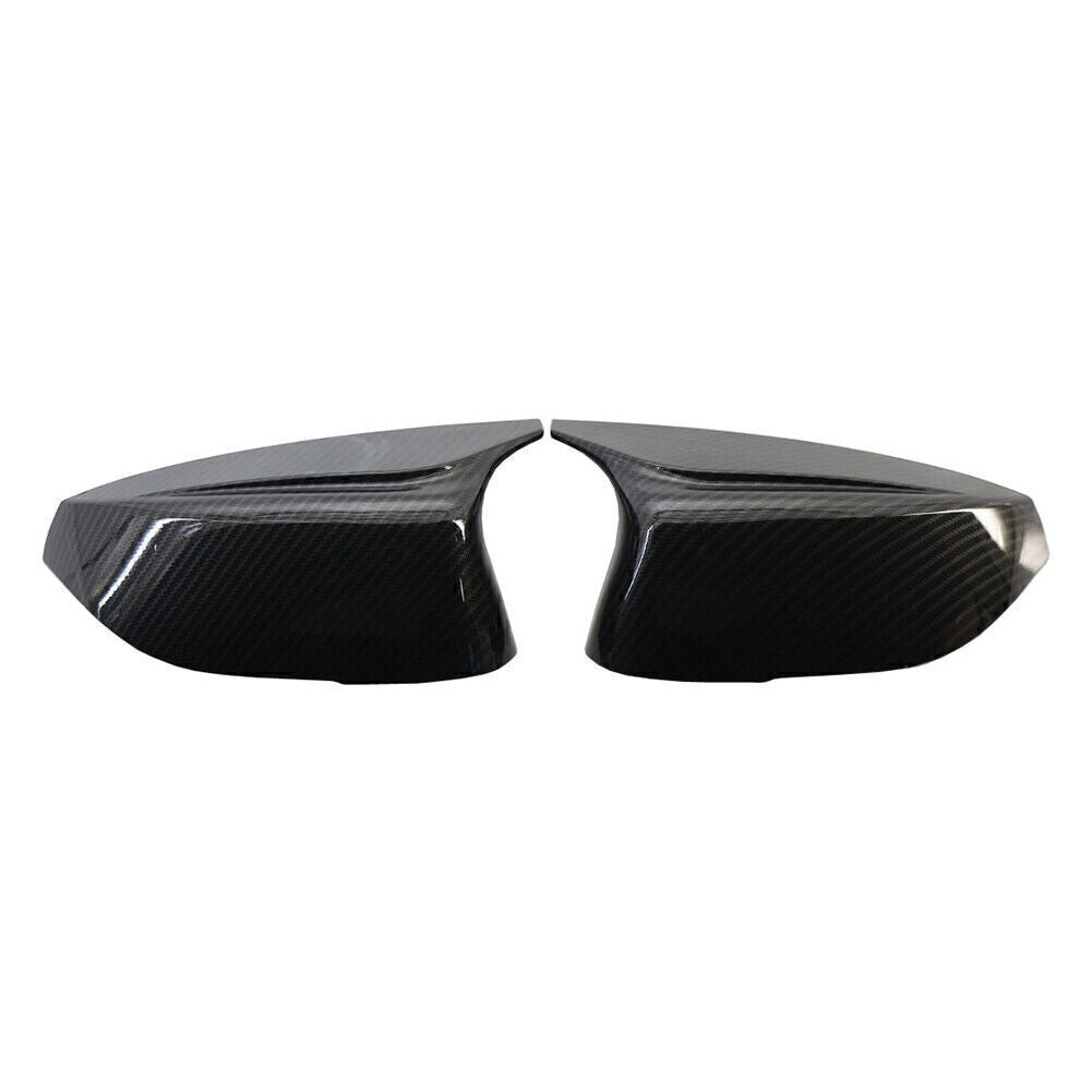 2x Carbon Fiber Rear View Mirror Cover Trim for Infiniti Q50 Q60 QX30 Q70