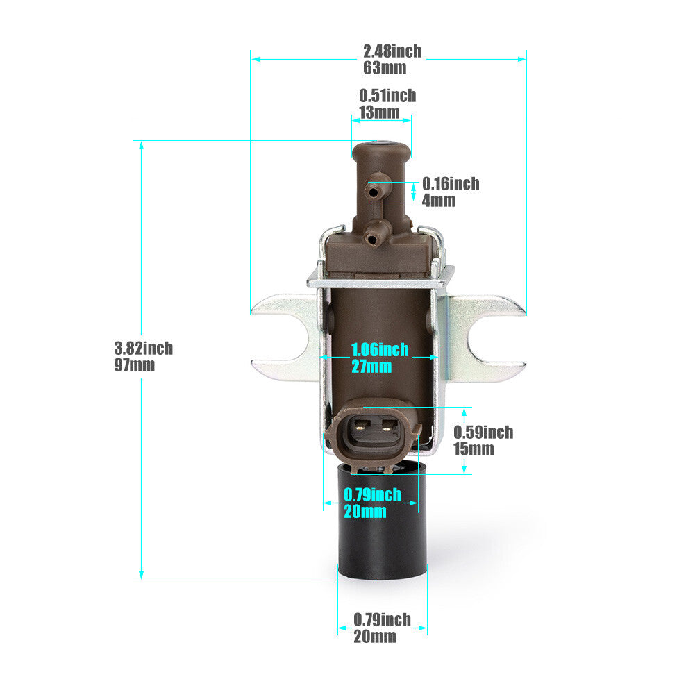 One magnetic valve MR258166 is suitable for Mitsubishi L200 DI-D Pajero IV V80 V90 3.2 DI-D