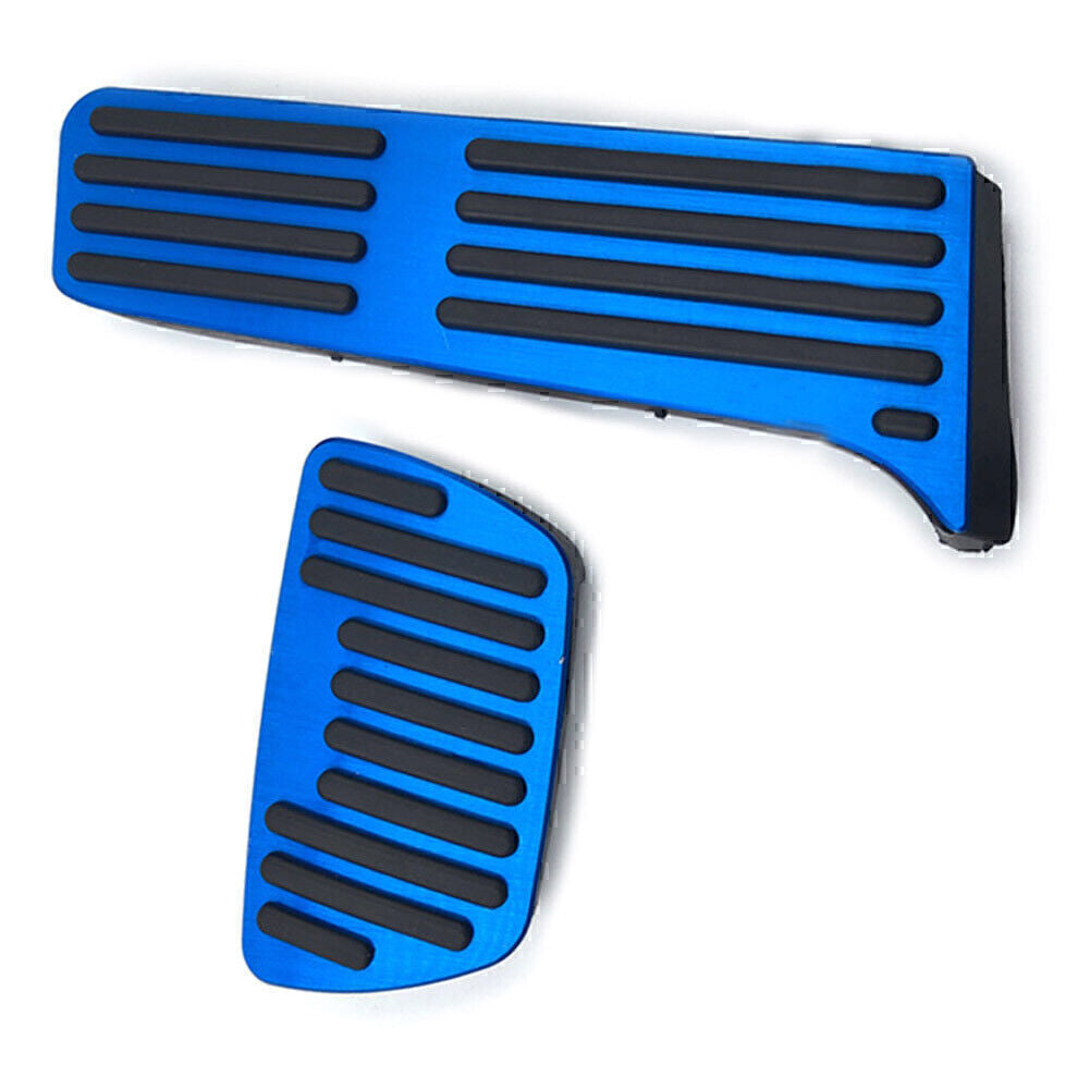 No Drilling Gas Brake Foot Pedal Cover AT Kit FIT 2018-2020 for Toyota for Camry Blue