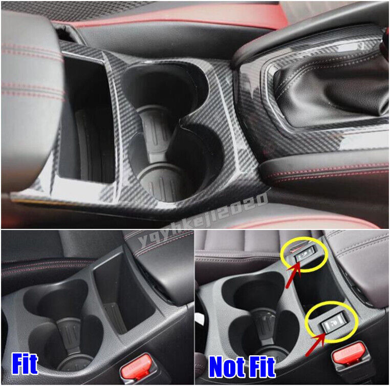 For 2017-21 for Nissan Rogue Sport Carbon Fiber ABS Interior Accessories Kit Covers