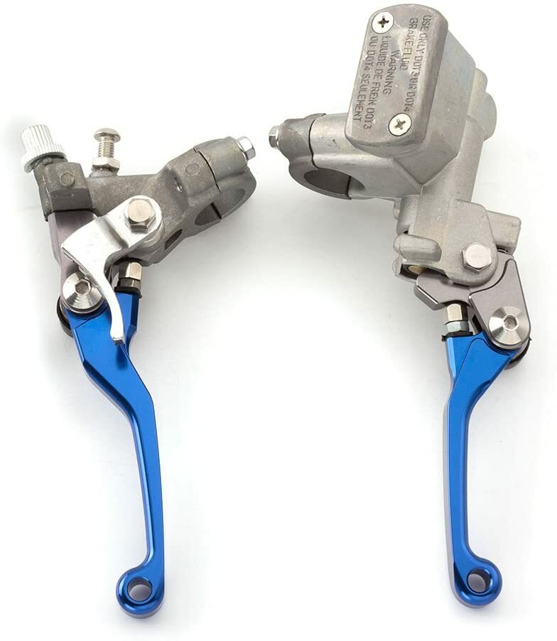 Master Cylinder Hydraulic Brake Cable Clutch Levers set for motorcycle bikes