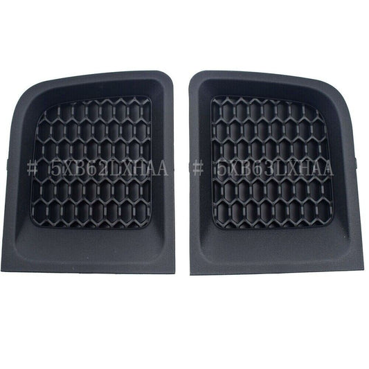 New For 2015-2018 for Jeep Renegade Left+Right Front Bumper Lower Grille Bezel Cover