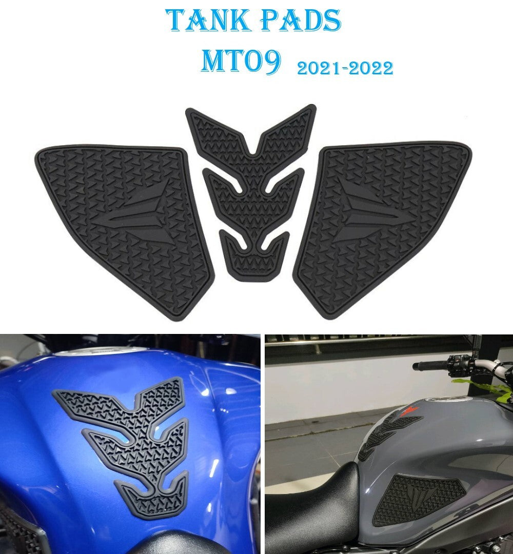 for Yamaha MT-09 2021 2022 Non-slip Side Fuel Tank Pads Protector Stickers Decal