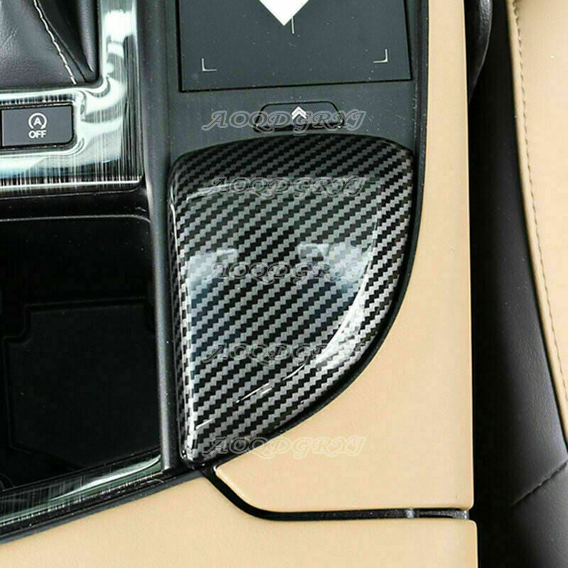 for Lexus ES350 300h 2019-22 Carbon Fiber Gear Shift Box Panel Frame Cover Trim