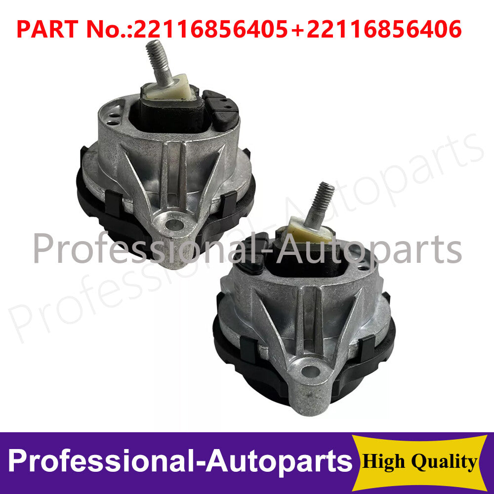 1Pair LR Engine Motor Mount Bracket Support for BMW 1 2 Series F22 F20 B47
