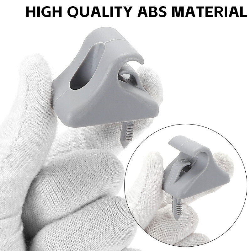 2x Inside Sun Visor Clip Clamp Gray 852351C300QS for Hyundai Getz 2002-2011 New