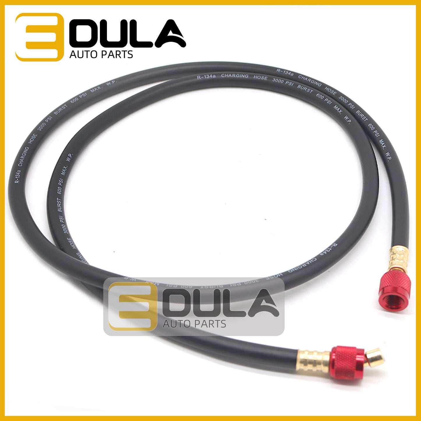 1.5M / 4000psi Air Conditioning Charging Hose Valves fits for R134A R410A R22