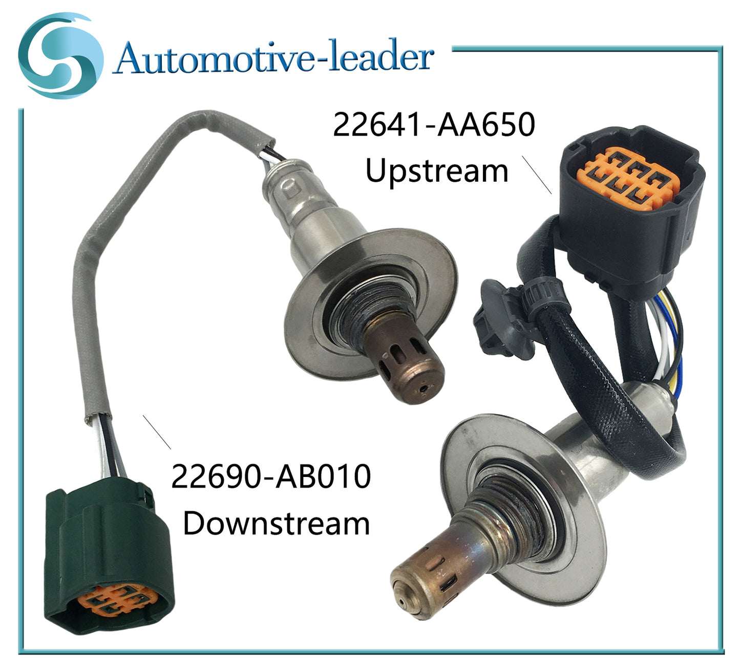 2X Up+Downstream Oxygen Sensor for Subaru Forester 2014-2017 WRX 2015-2017 2.0L