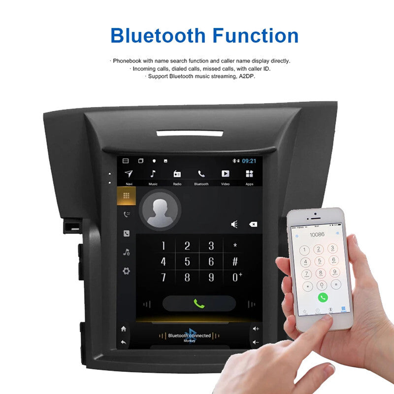 9.7in Car Android FM Radio For CRV CR-V Multimedia Video Player GPS Navigation