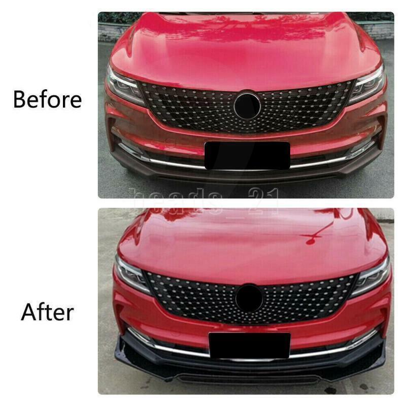 Carbon Style for Audi A3 S4 RS3 B8 B9 Front Bumper Lip Spoiler Splitter Body Kit