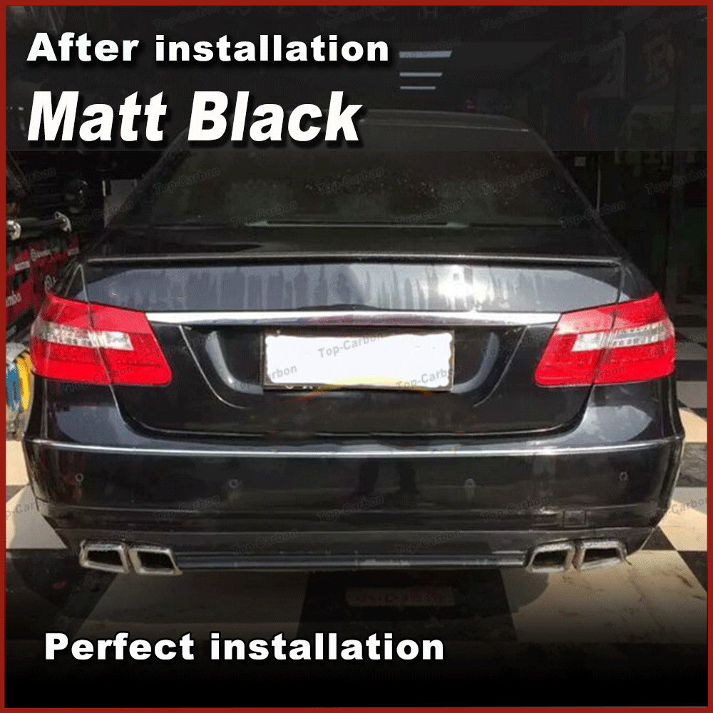 Rear Diffuser Bumper Lip Spoiler Guard Fit for Mercedes-Benz W212 Non- 10-13