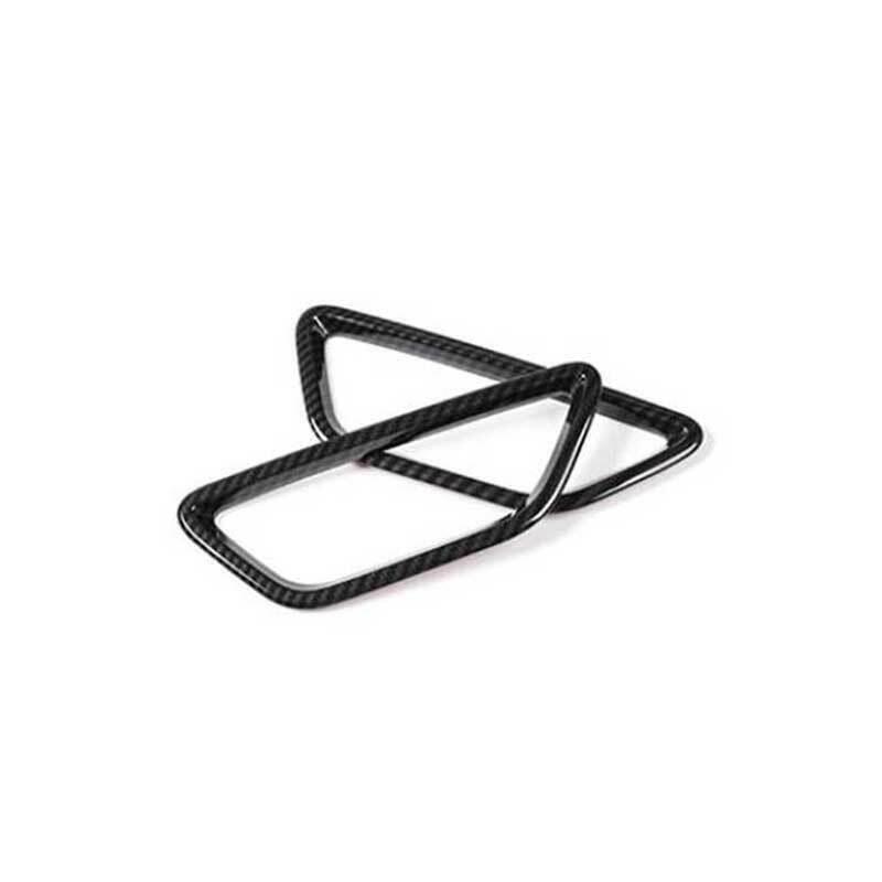 for Ford for Mustang 2015-2022 Carbon Fiber for Seat Memory Button Switch Cover Trim 2PC