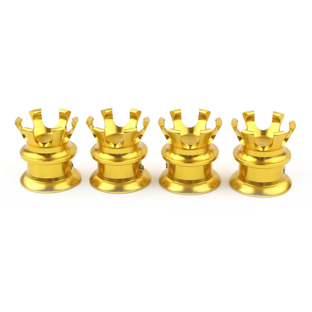 4PCS Engine Cover Trim Head Edge Bolt Screw Caps Fit for Sportster XL883 1200 cl