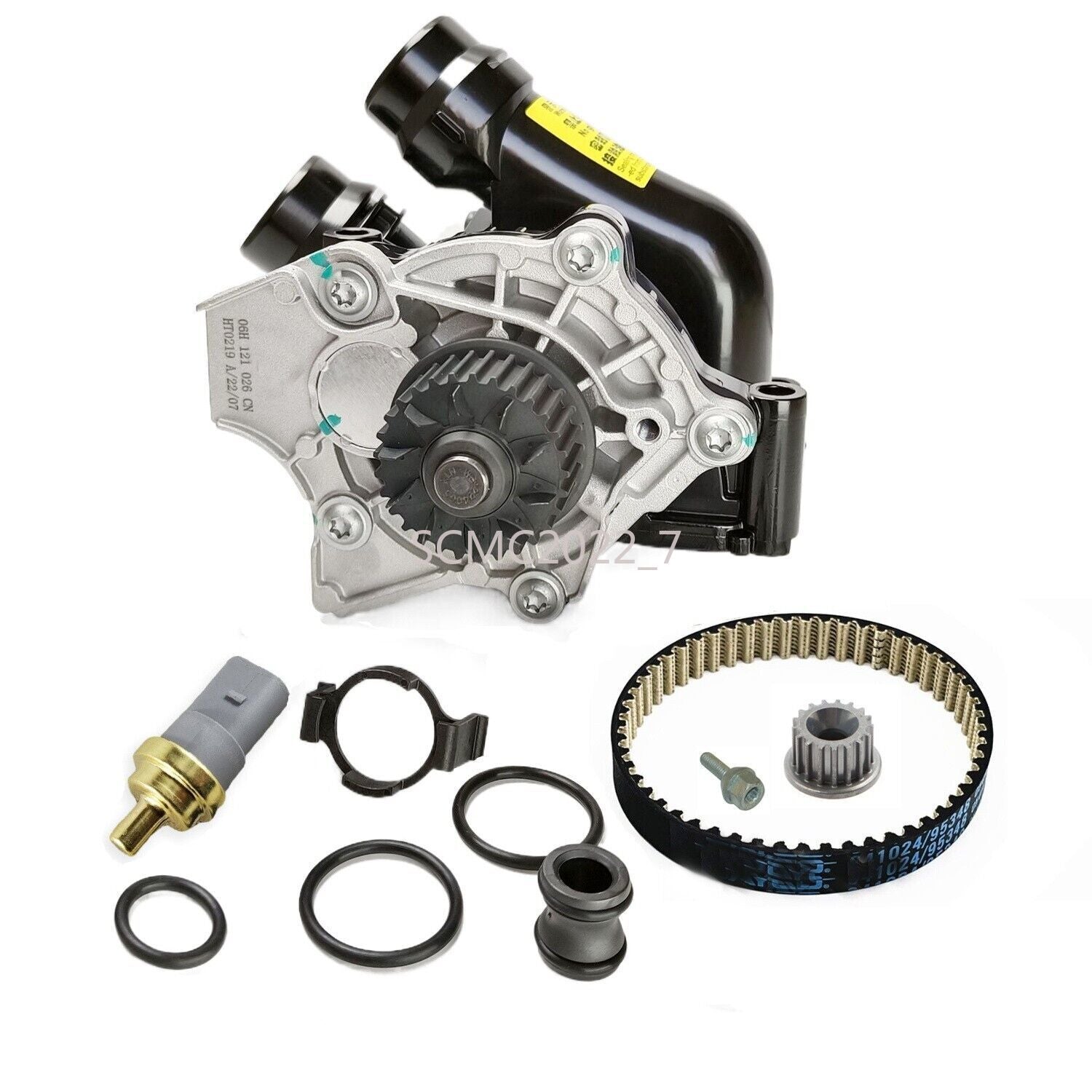 Aluminum EA888 Water Pump Thermostat Assembly for VW for Jetta CC for AUDI A4 A6