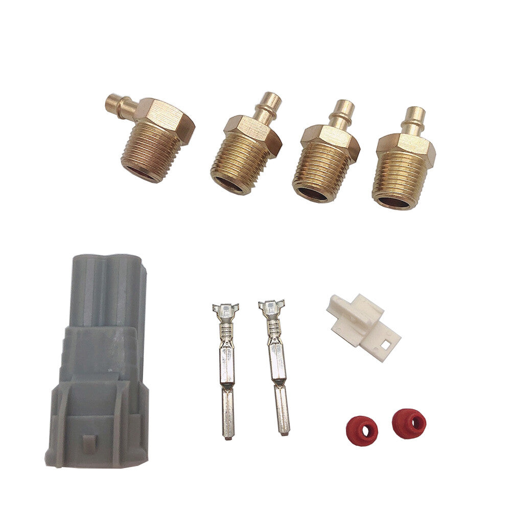 Connectors Brass For MAC Electronic Boost Control Solenoid Valve 3 Port 5.4W 12V